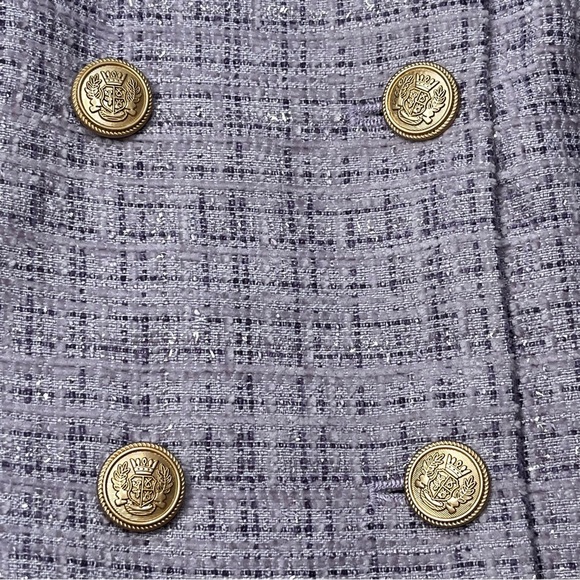 Taylor Tillman Tiff Sleeveless Coat Style Dress Lavender Medium - Picture 15 of 16